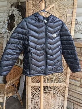 The North Face Kids' Black Lightweight Packable Down Jacket